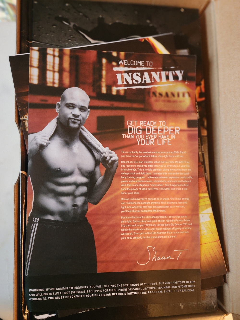 Beachbody Insanity Workout 12 DVD Set